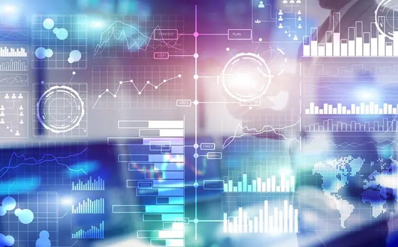 Business,Intelligence.,Diagram,,Graph,,Stock,Trading,,Investment,Dashboard,,Transparent,Blurred