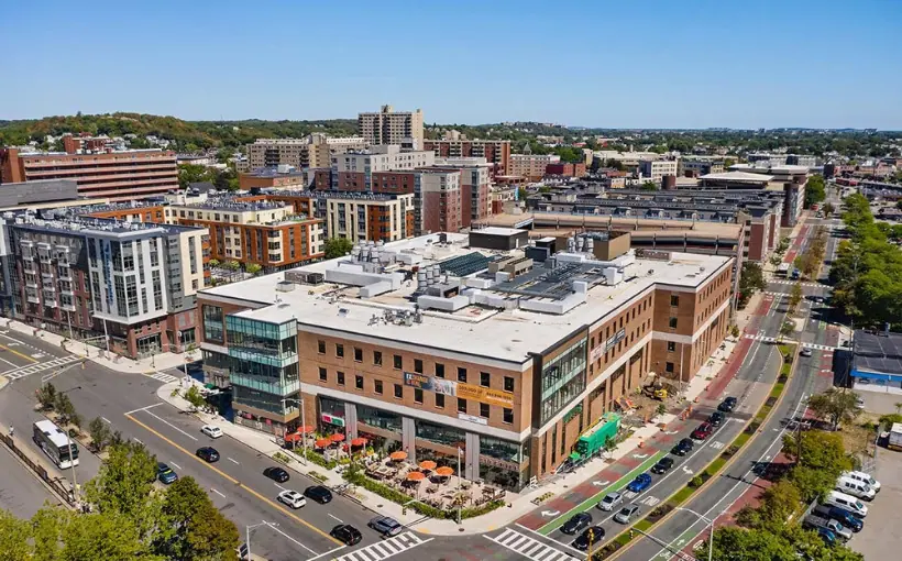 Exchange 200 in Malden, MA has secured 100,000 square feet of new lease commitments from life-science tenants.