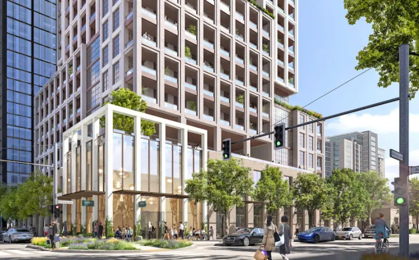 Hines, Stockdale building Dallas Mixed-use project