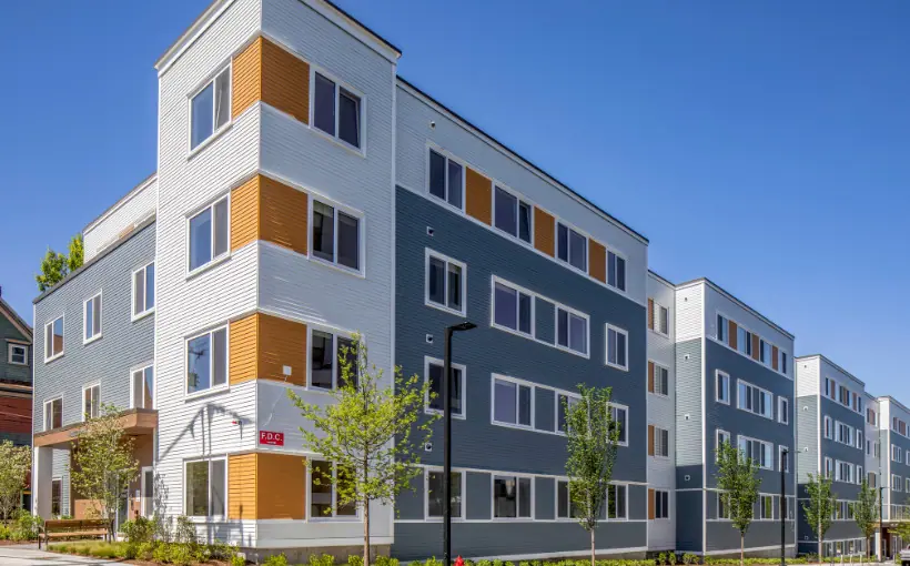 Urban Edge has completed the Holtzer Park affordable community in the Jamaica Plain neighborhood of Boston, MA.