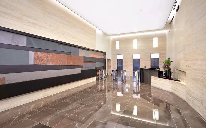 Hudson Square Properties' 350 Hudson St. in Manhattan's Hudson Square neighborhood was recently renovated
