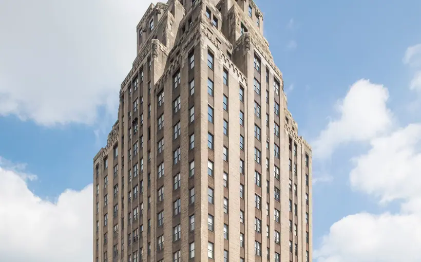 80 Eighth Avenue in Manhattan's Chelsea neighborhood is known as the Bankers Trust Company Building