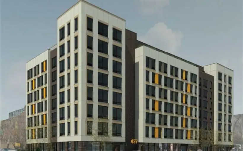 Euclid Glenmore will be an affordable apartment development in Brooklyn's East New York section