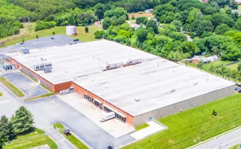 The distribution building at 700 S Ayersville Road in Mayodan, NC has been sold for $8.3 million.