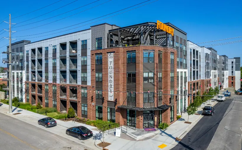 HHHunt’s $87-million acquisition of Abberly Foundry apartments in Nashville, TN is supported by a $54.5 loan from ACRE.