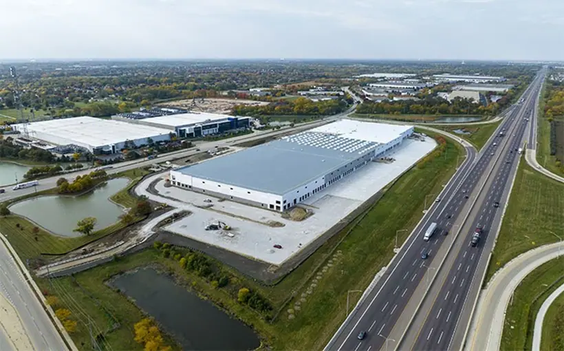 Logistics Property Co. developed Butterfield Distribution Center in Aurora, IL