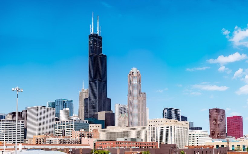 CHI Chicago-Willis-Tower-distance