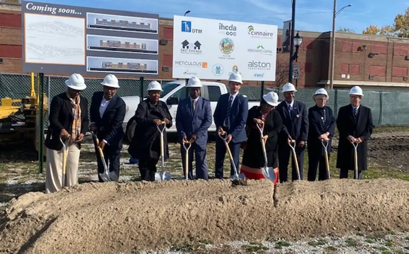 The Lakeshore Manor project will bring will bring 206 units of income- and age-restricted housing to East Chicago, Indiana.