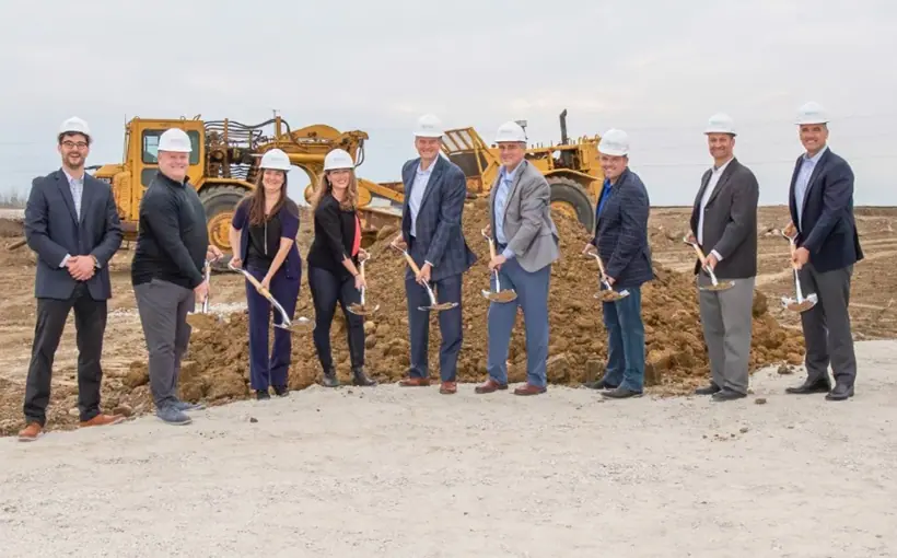 Midwest Industrial Funds broke ground on its latest Class A development, a 400,112-square-foot speculative project in Bartlett, IL