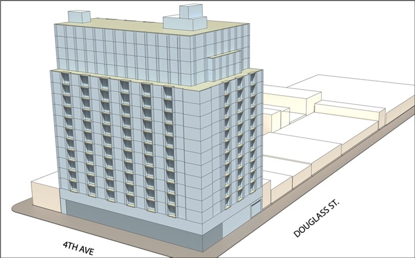 164 4th Avenue will be a 170-unit apartment building in Brooklyn's Gowanus neighborhood
