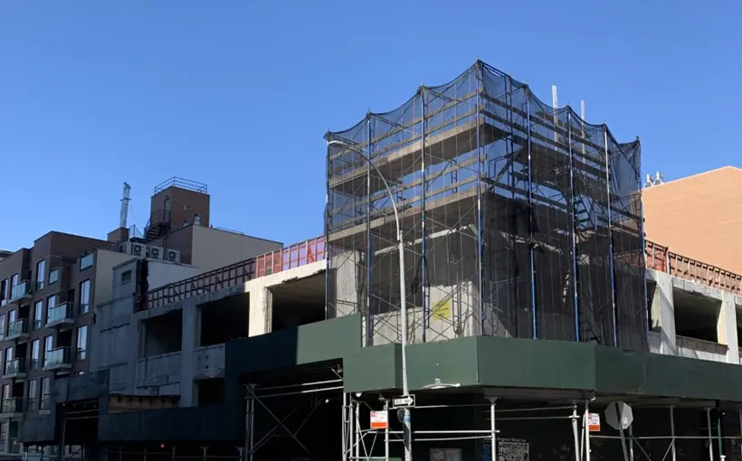 This development site at 23-17 41st Avenue in Long Island City will soon contain a residential building