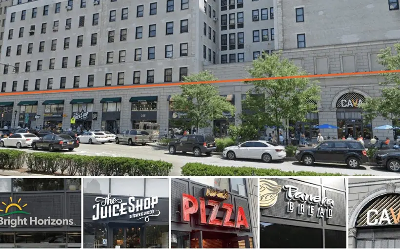 345 Adams St., a 13-story retail condominium in Brooklyn