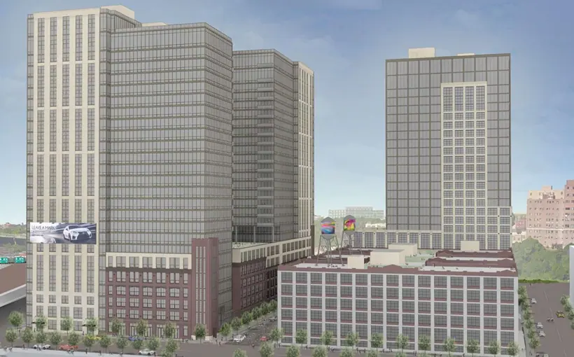 Emerson Lofts in Jersey City will total more than 1,300 apartments when completed