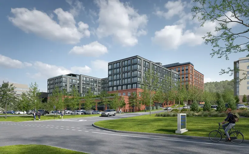 The District in Berkeley Heights, NJ will include a mix of apartments, entertainment and retail