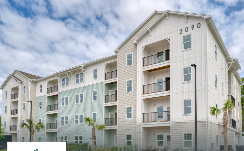 Amzak Capital Management has purchased the newly constructed The Station Fleming Island Class A multifamily in Fleming Island, FL for $51.3 million.