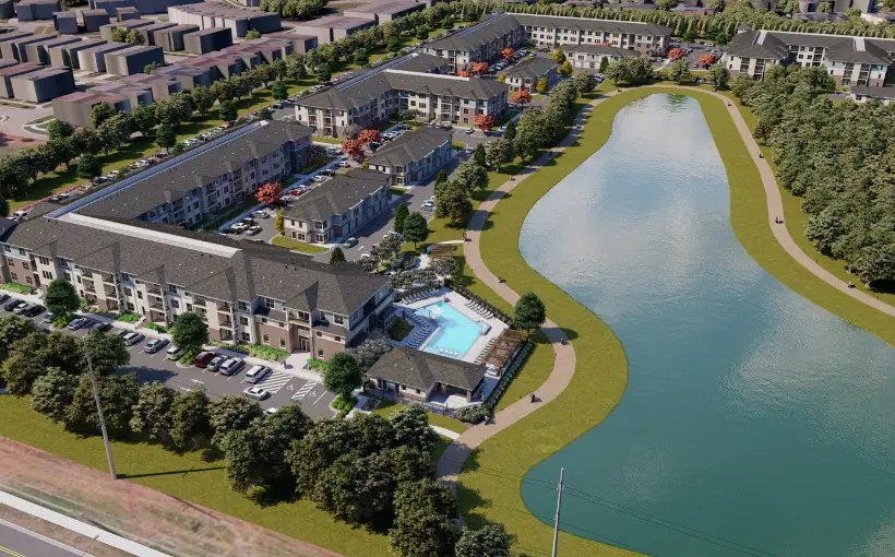 Bonaventure has broken ground on a $90-million Class A multifamily with 350 residential units located in Huntsville, AL.
