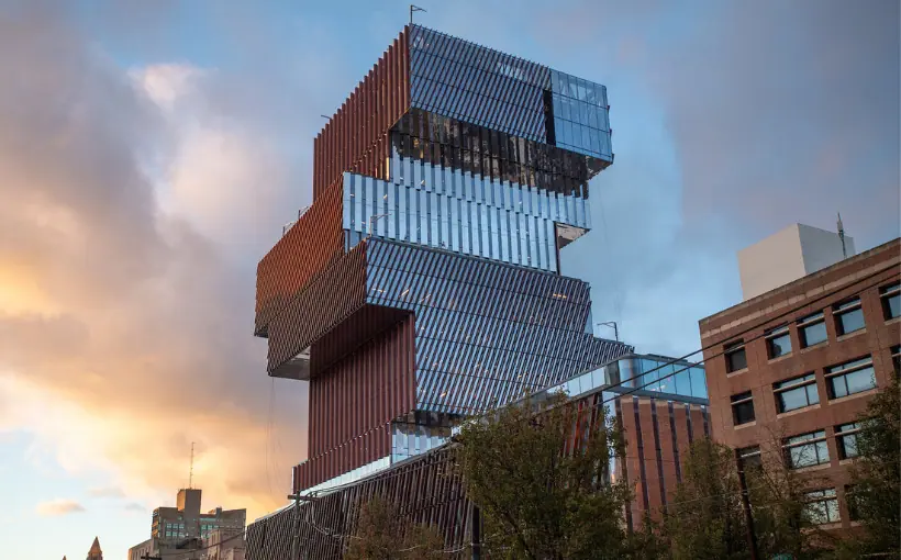 Suffolk has completed construction on the 19-story Boston University Center for Computing & Data Sciences building in Boston.