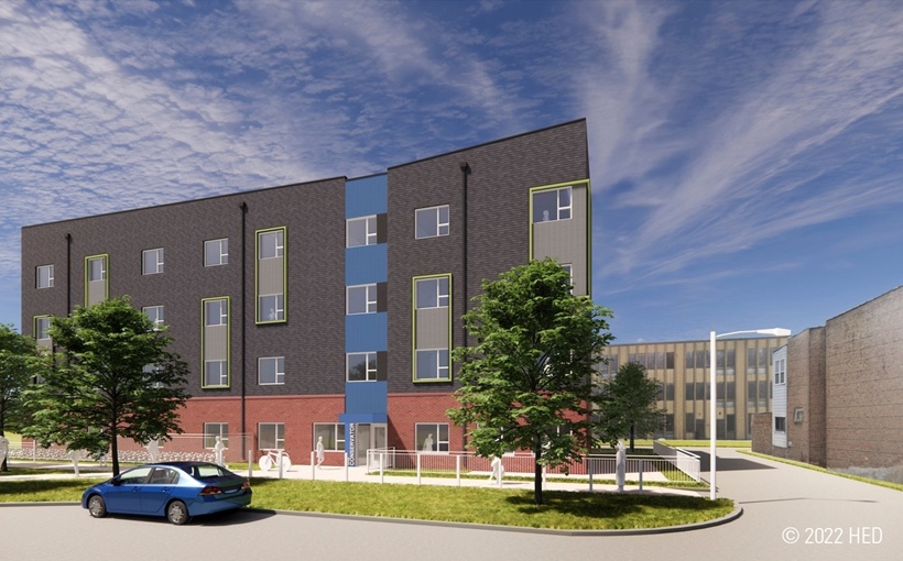 Interfaith Housing Development Corporation broke ground on the Conservatory Apartments on Chicago’s West Side. intended to achieve Passive House certification