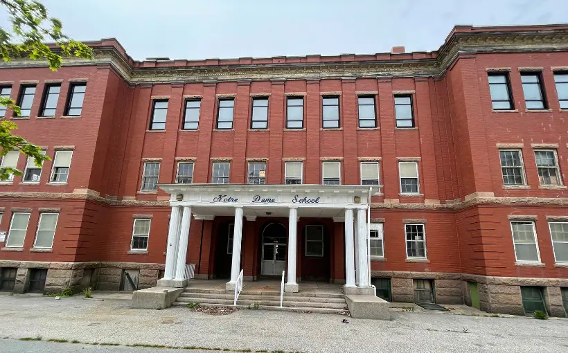 Hajjar Management Co., has secured $7.4 million from Rockland Trust to convert the Notre Dame Grammar School in Fall River, MA into a 48-unit multifamily.