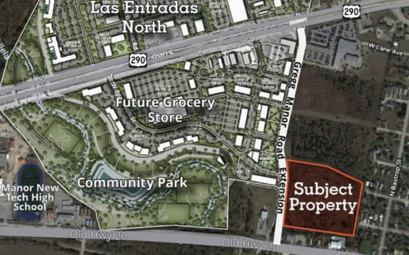 Builder buys 13.2 acre site for multifamily/retail in Manor