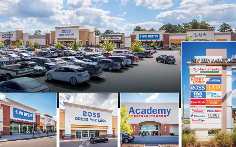 Evans Best, LLC has purchased the New Bern Marketplace shopping center in New Barn, NC from Columbia Development Group for $12.8 million.