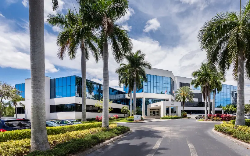 National Business Parks has acquired the two-building office complex at 4200 Northcorp Parkway in Palm Beach Gardens for $38 million in an off-market deal.