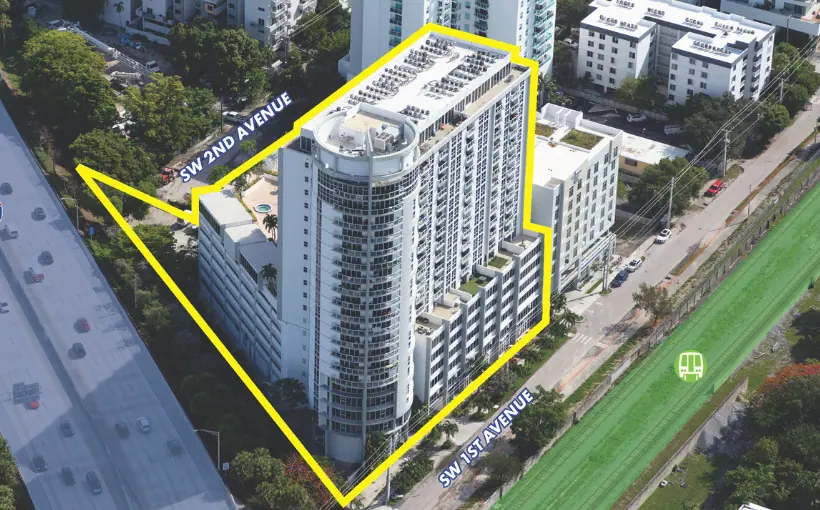 Melo Group has secured $48 million in debt financing for the One Plaza mixed-use development in Miami, FL through Aztec Financing.