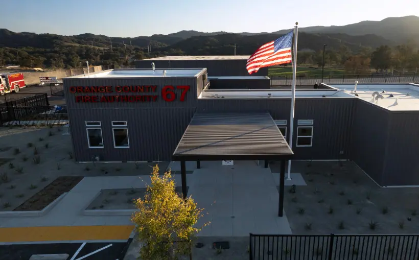 Rancho Mission Viejo Opens Unique Prefab Fire Station