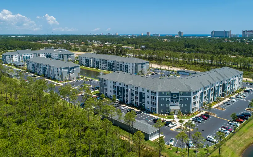 The St. Joe Company and Flournoy Development Company have sold the Sea Sound Apartments in Panama City Beach, FL for $92 million.