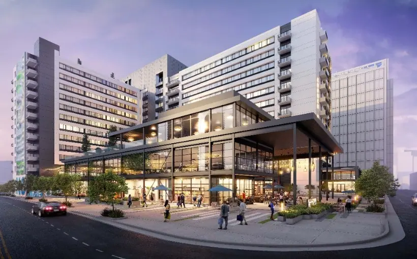 MRP Realty and Asana Partners have jointly acquired the Duke Energy headquarters building in Charlotte, NC for conversion to an apartment community and retail destination.
