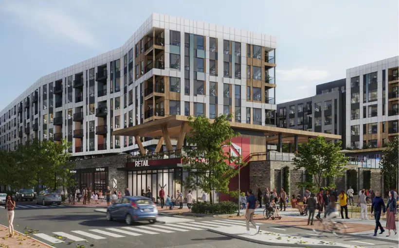 Landmark Land Holdings, LLC has received city permission for the first four buildings to be constructed at the re-envisioned WestEnd Alexandria (formerly known as Landmark Mall) in Alexandria, VA.