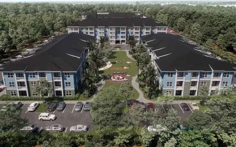 Monday Properties and Glenmont Capital Management have used a $48-million loan to start The Willow, a Class A multifamily in North Charleston, SC.