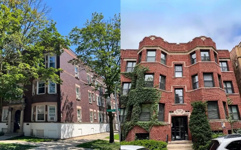 Marcus & Millichap has closed the sale of two 12-unit apartment properties located on Chicago’s North Side