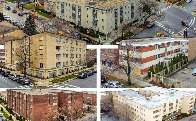 A rare multifamily portfolio on Chicago's Far North Side has traded for $23 million to Sam Trachtman
