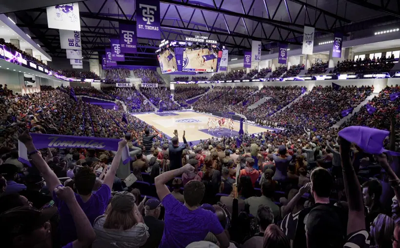 Ryan Companies will design-build the multi-purpose Lee and Penny Anderson Arena at University of St. Thomas in St. Paul, MN