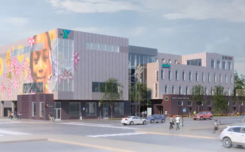 Sankofa Wellness Village, a mixed-use project on Chicago's West Side, has won the second Chicago Prize