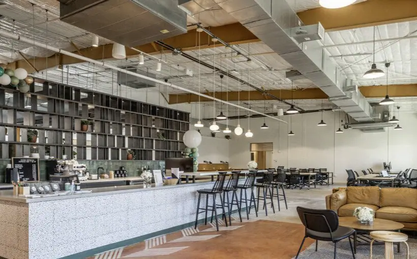 Common Desk open 25,000 SQ Ft of coworkers pace in Spring