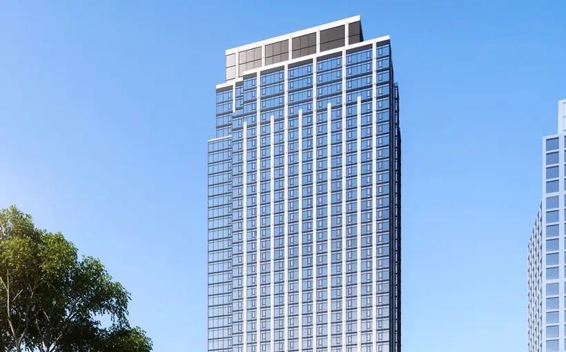 Rockefeller Group is developing its first rental apartment property in New York City on Brooklyn's Greenpoint waterfront