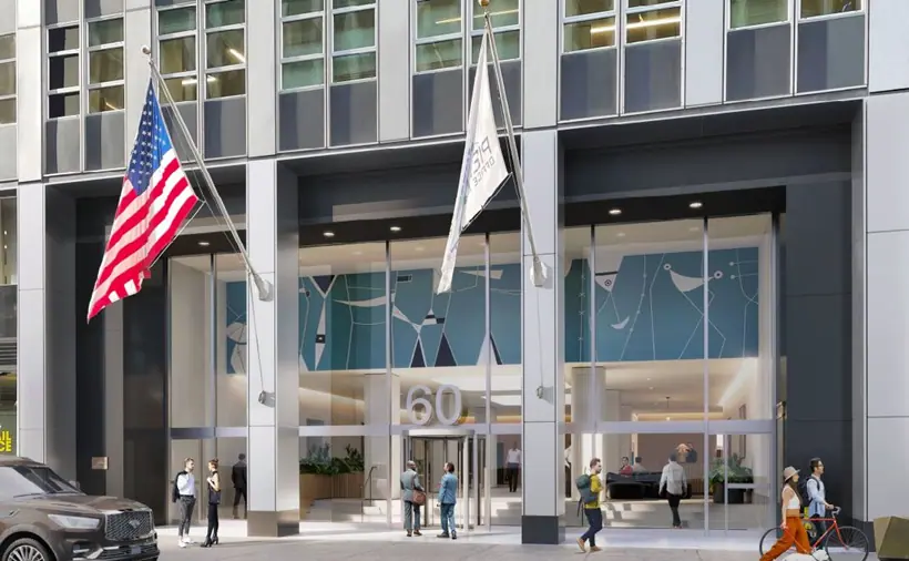 Piedmont Office Realty Trust has begun a comprehensive capital improvement program at its 60 Broad St. tower in Manhattan's Financial District