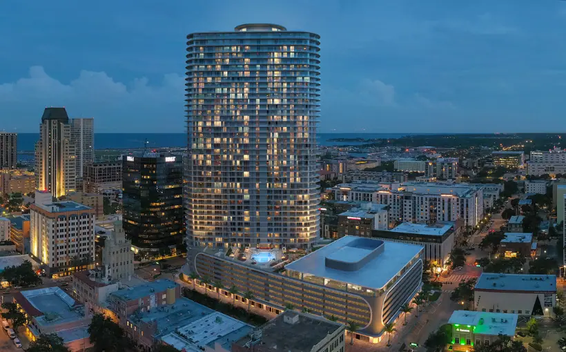 Red Apple Real Estate has secured $252 million in financing for the construction of Residences at 400 Central in St. Petersburg, FL from Bank OZK