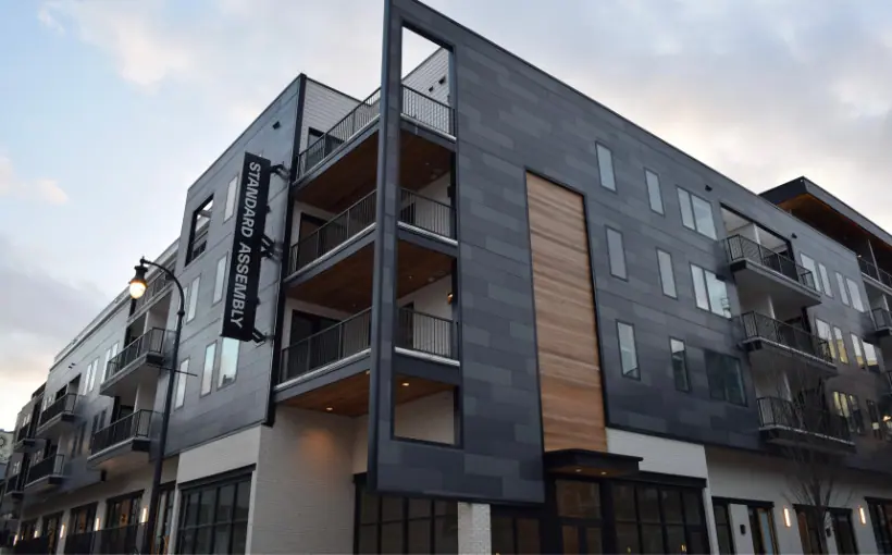 Atlas Real Estate Partners, Wedgewood Avenue and HY Ventures have completed the Standard Assembly multifamily in Nashville, TN.