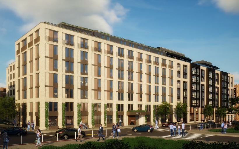 Somerset Development Company, Jonathan Rose Companies, and Housing Up have begun construction on The Faircliff affordable housing project in Washington, DC.