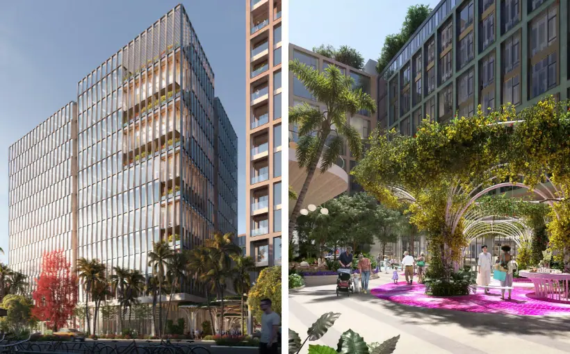 L&L Holding Company and Oak Row Equities have closed on $215 million in construction financing for one-million-square-foot The Wynwood Plaza in Miami’s Wynwood Arts District.