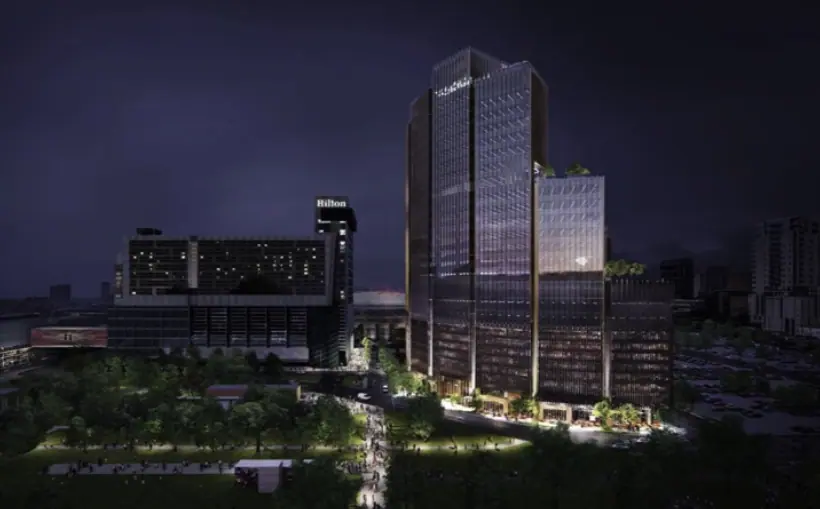 Skansa US Houston HQ hits major milestone
