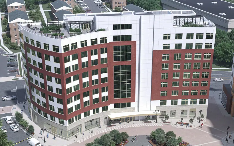 Benchmark Senior Living has topped out its assisted living and memory care community in Alexandria, VA’s lifestyle destination “West Alex.”
