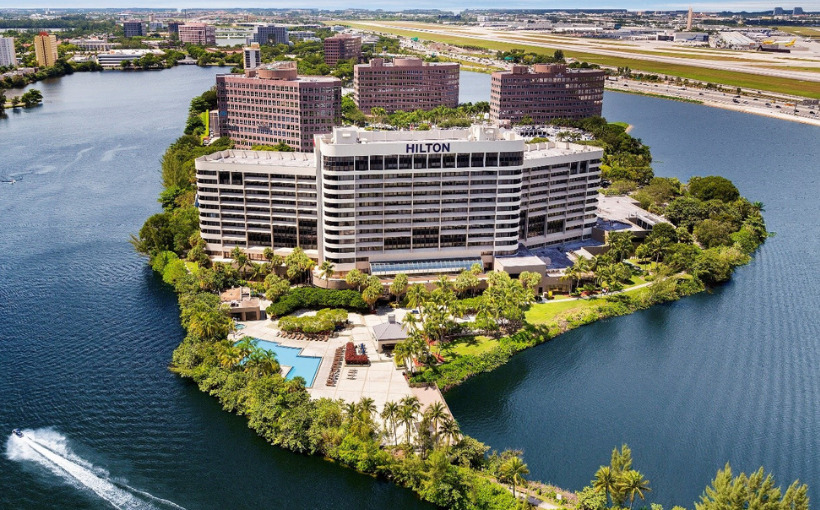 Park Hotels & Resorts, Inc., has sold the 508-room Hilton Miami Airport Blue Lagoon located in Miami, FL to MCR for $118.3 million.