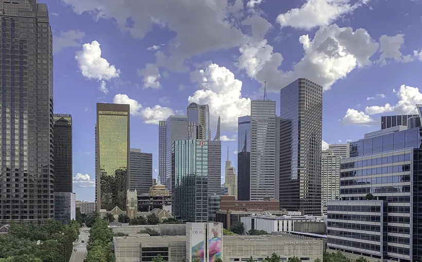 Texas metros leading nation in office sales, vacancy rates and construction.