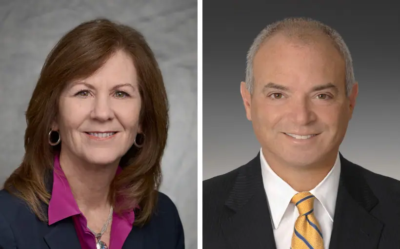 Kathryn O’Malley and James Rizzo have been promoted to the executive leadership team at Rockland Trust Company in Hanover, MA.