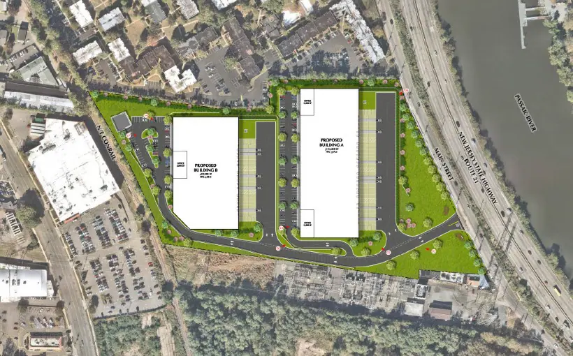 NJ 681 Main Street Belleville NJ rendered site plan