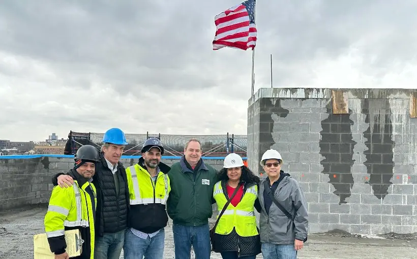 The Doe Fund has topped out construction on its latest real estate development, an affordable/supportive housing project in the Bronx’s Wakefield neighborhood